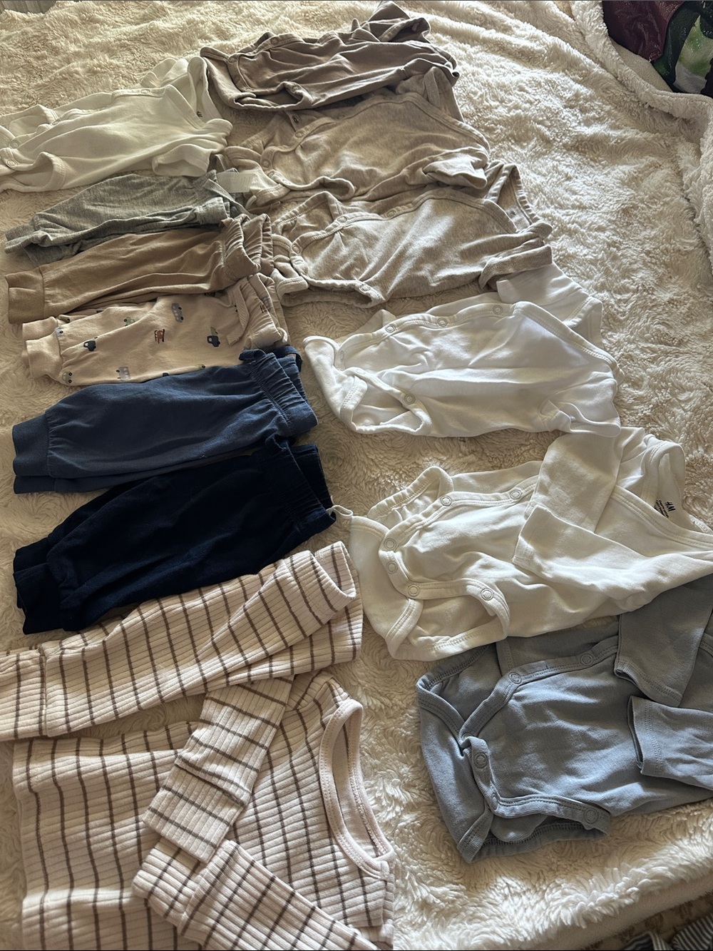 Premie Neutral Toned Kids Pants Bundle